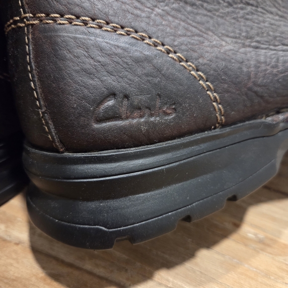 Black Leather Men's Shoes - Picture 5 of 9